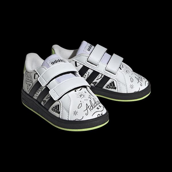 Adidas shoes toddler boy leather best sale