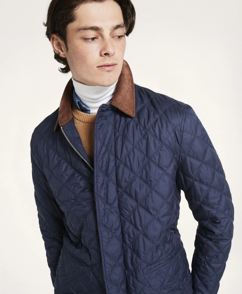 Brooks brothers cheap quilted walking coat