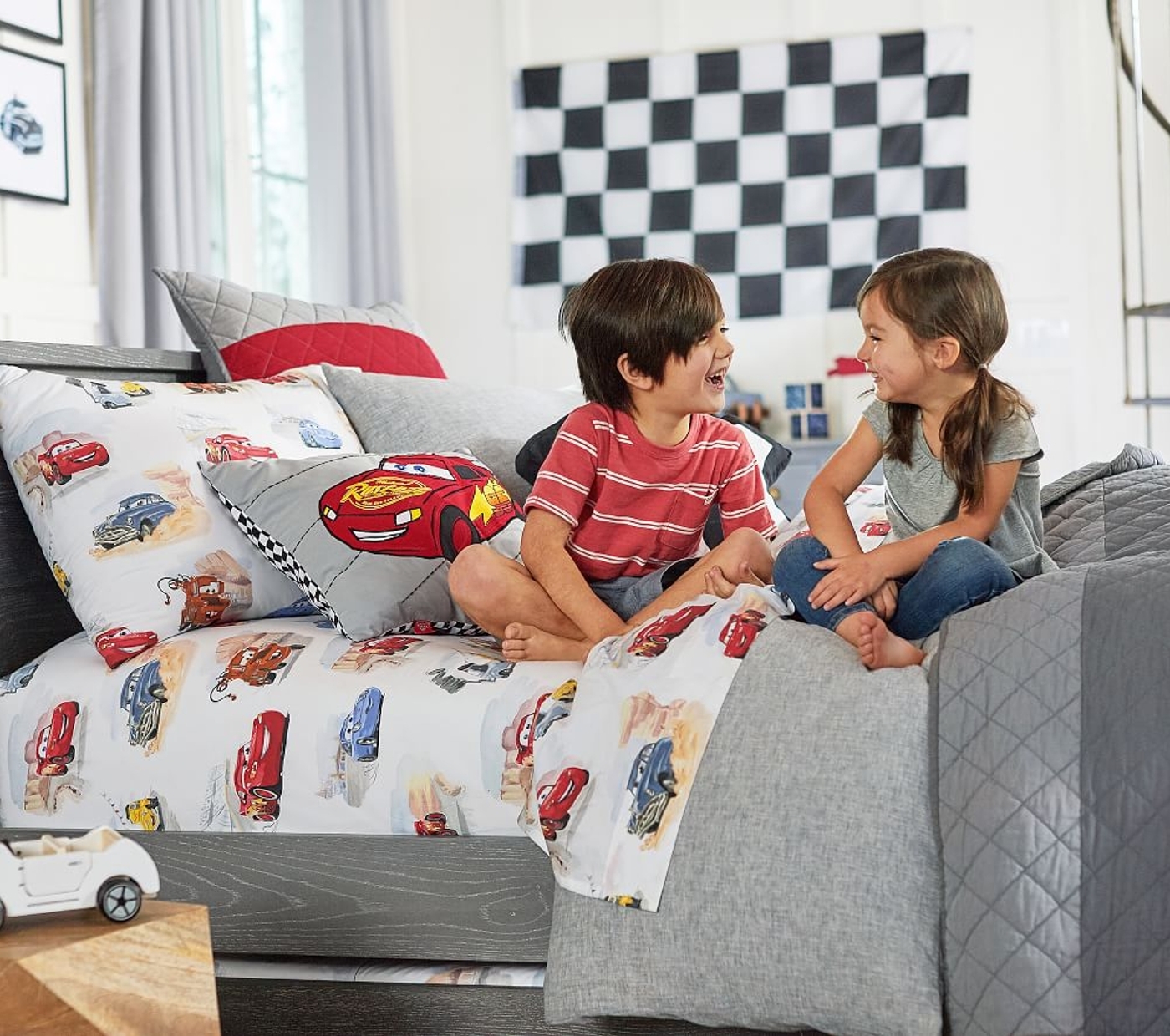 Pottery barn store cars sheets