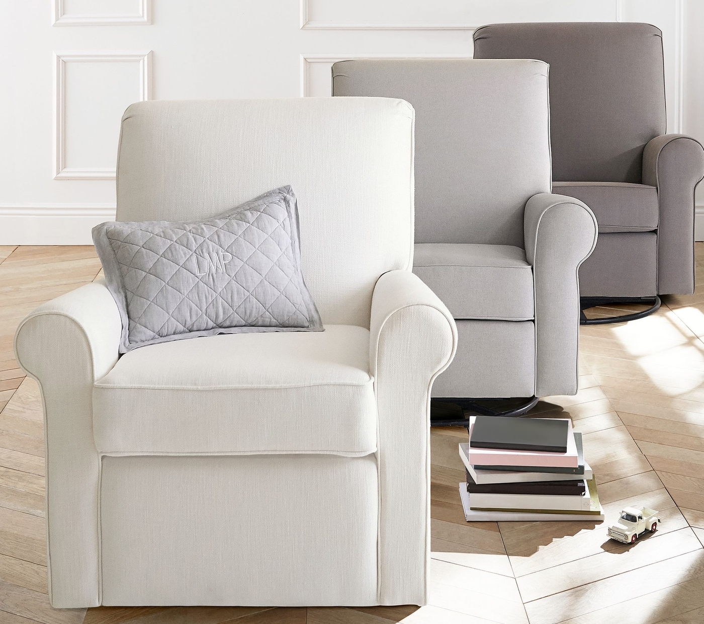 Pottery barn charleston recliner new arrivals