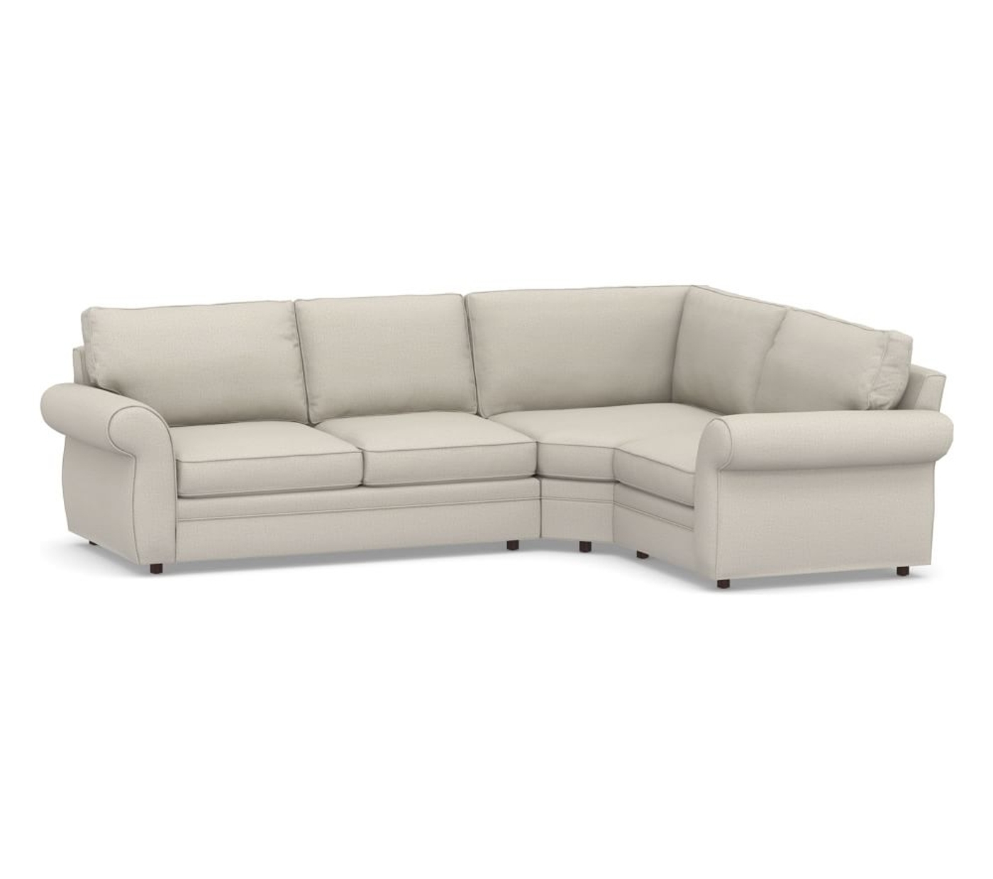 Pearce Roll Arm Upholstered 3 Piece