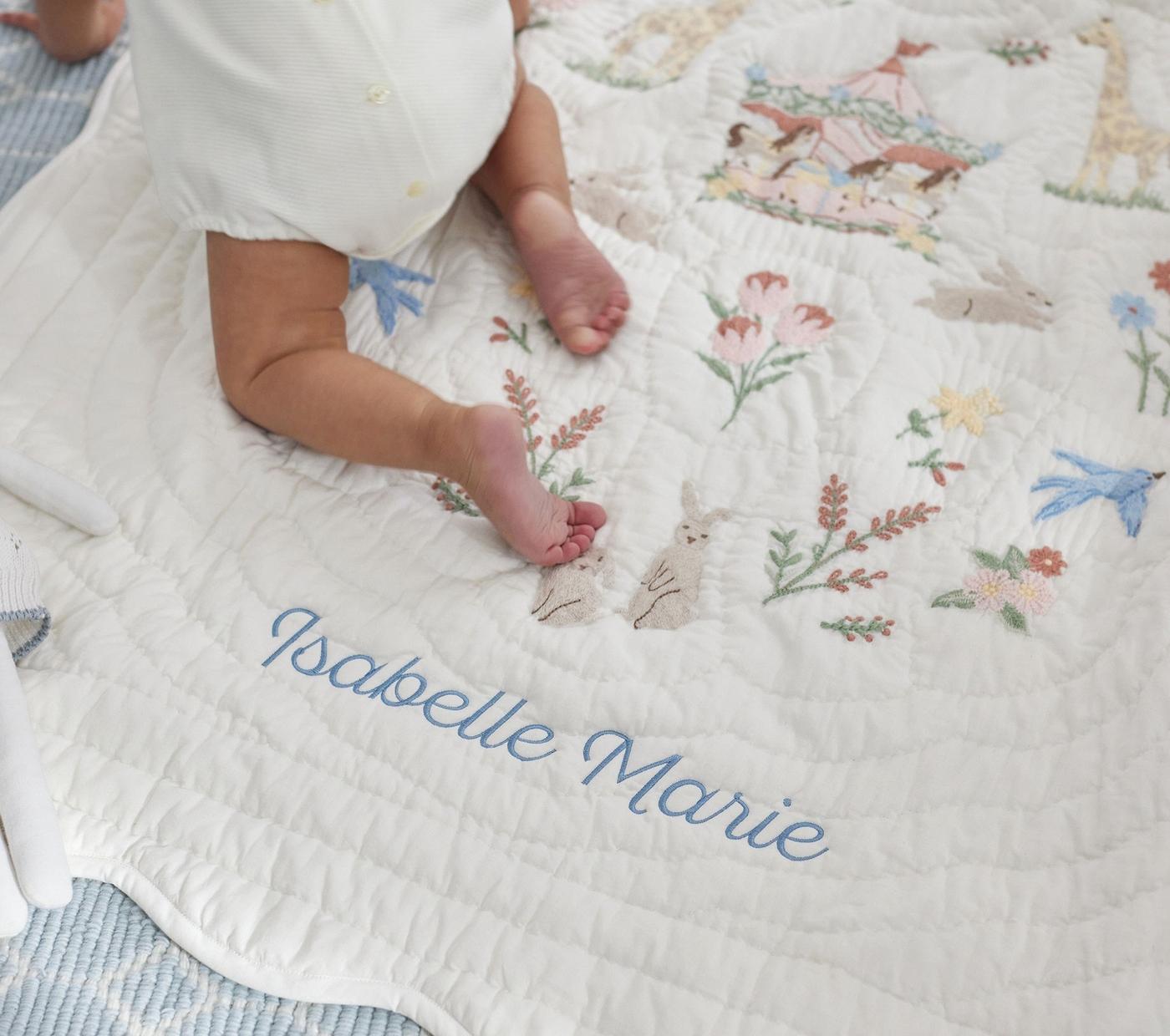 AERIN BABY QUILT TODDLER MULTI