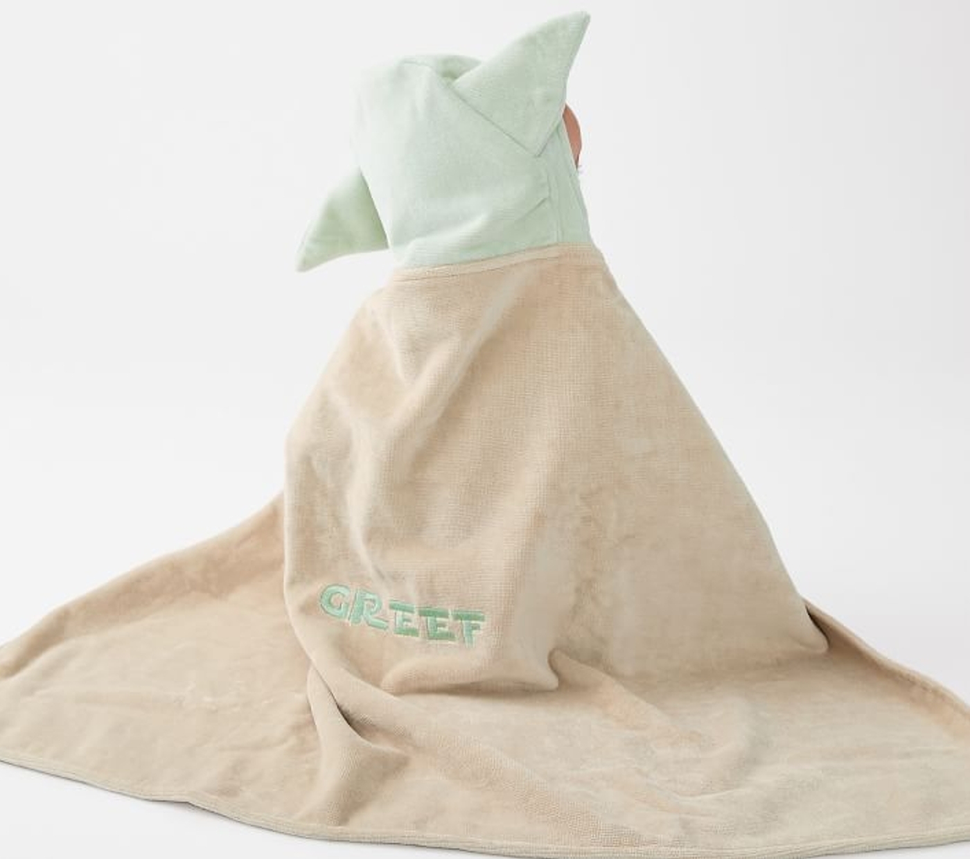 Pottery barn discount baby hooded towel