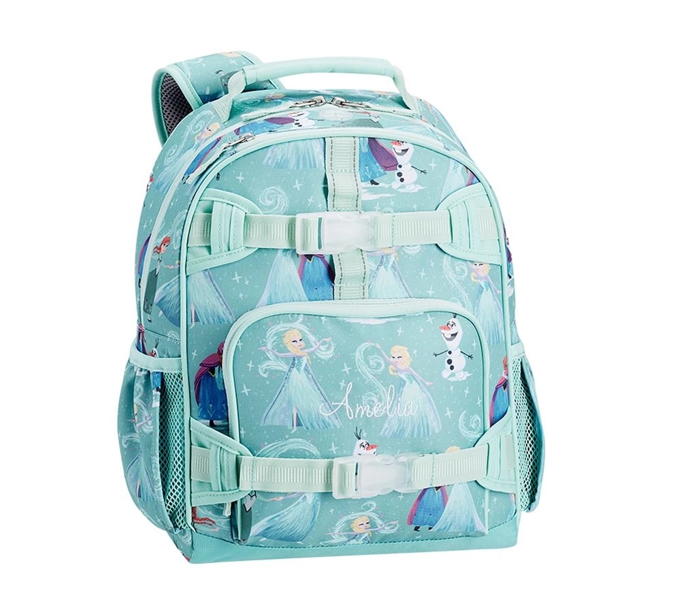Striders Frozen Sisters School Bags Cartoon Character Backpack best for  Girls Kids for 5Y Multicolour