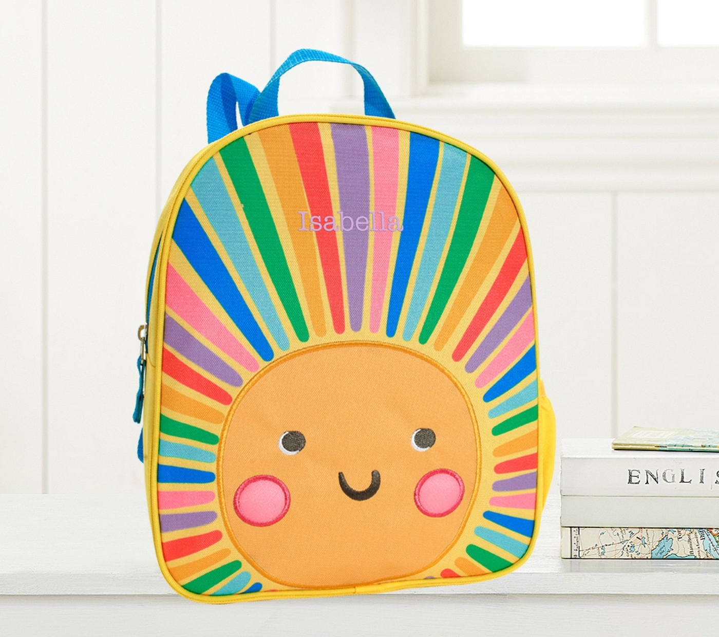 Pottery barn rainbow backpack hot sale