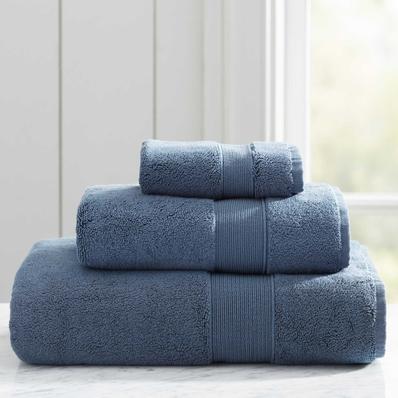 Classic Organic Towels, Indigo