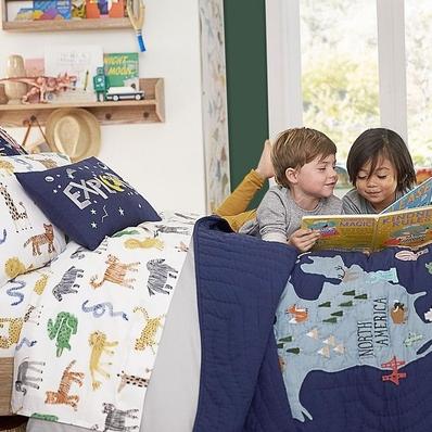 Silly Safari Organic Sheet Set & Pillowcases