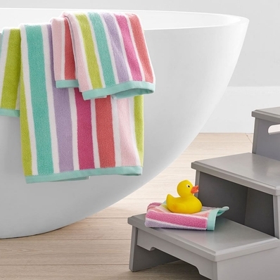 Multi Stripe Towel Collection