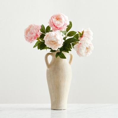 Faux Long Stem Peony Bundle