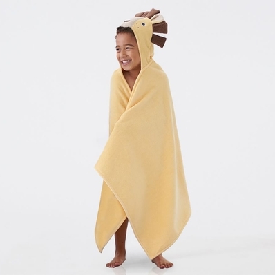 Lion Kid Hooded Towel