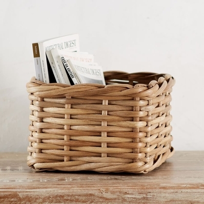 Aubrey Handwoven Basket Collection - Natural