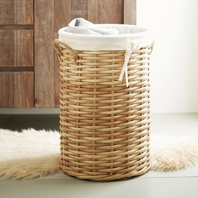 Aubrey Handwoven Basket Collection - Natural