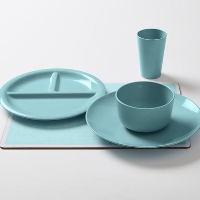 Aqua Parker Dinnerware Collection