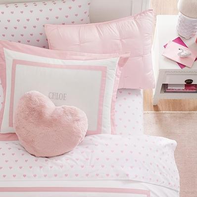 Heart Organic Sheet Set and Pillowcases