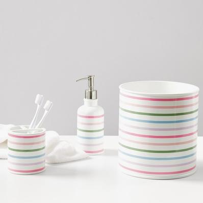 Multi Stripe Bath Accessories