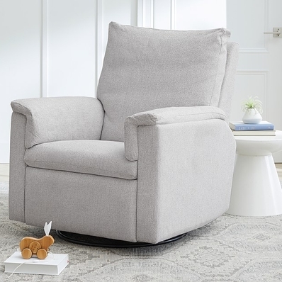 Charleston Manual Swivel Glider Recliner