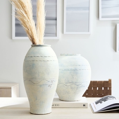 Artisan Vases- Powder Blue