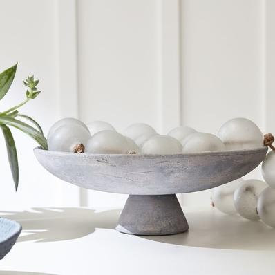 Artisan Footed Ceramic Bowl