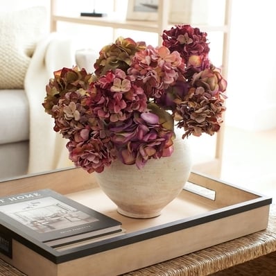 Faux Purple Hydrangea Bundle