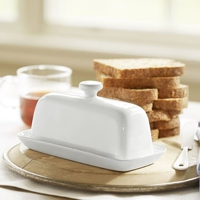 Cambria Stoneware Butter Dish