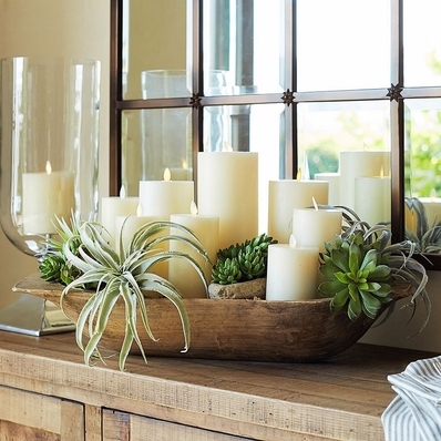 Premium Flickering Flameless Wax Pillar Candles