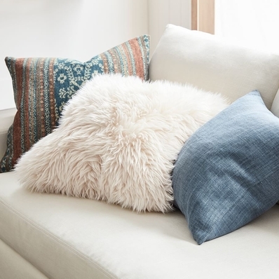 Luxe Faux Fur  Pillow