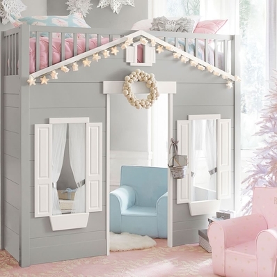 Playhouse Loft Bed