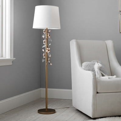 Grace Pink Flower Floor Lamp