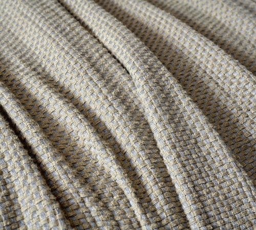 Cotton/Linen Basketweave Blanket