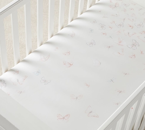 Pottery barn cheap organic crib sheets