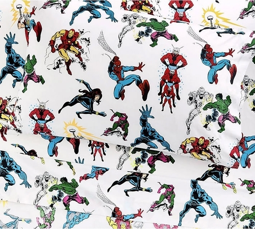 Marvel Heroes Sheet Set & Pillowcases