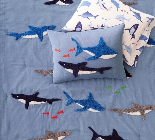 Candlewick Sharks Comforter and Sham