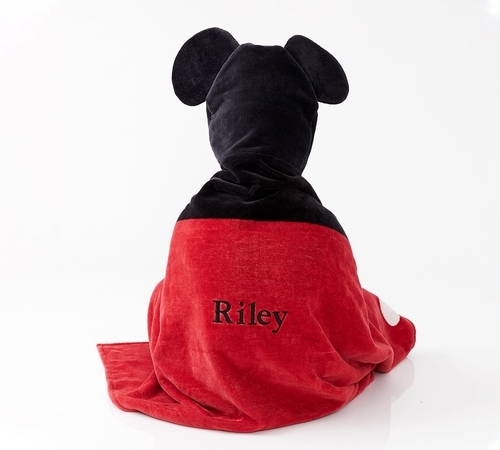 Disney Mickey Mouse Kids Hooded Towel