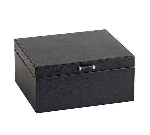 Quinn Leather Jewelry Box - Foil Debossed