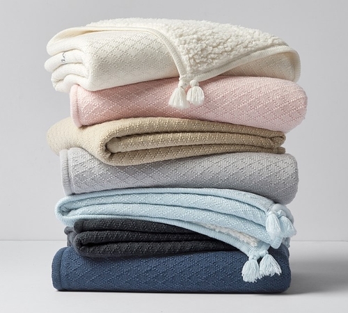 Pottery barn store baby blankets