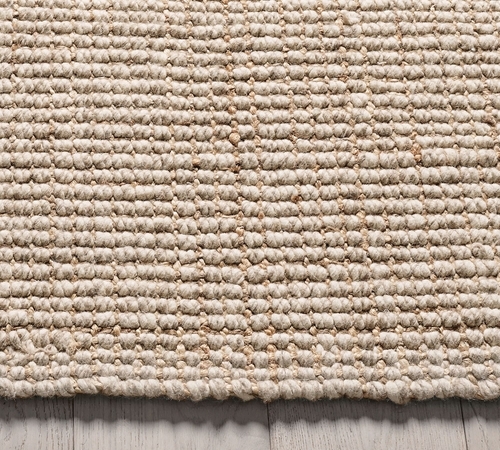 Chunky Wool/Jute Rug