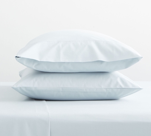 400-Thread-Count Organic Percale Pillowcases - Set of 2