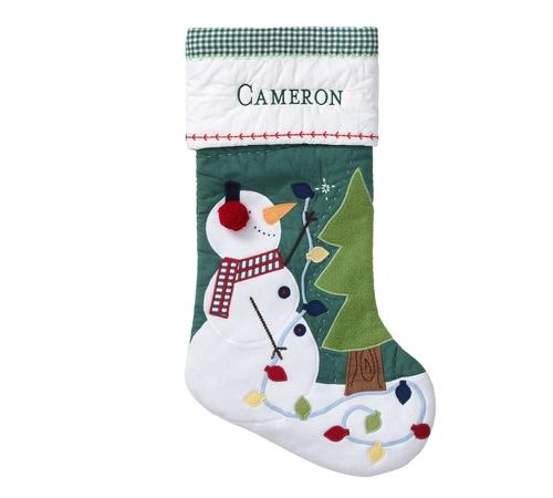 Quilted Christmas Stocking Collection