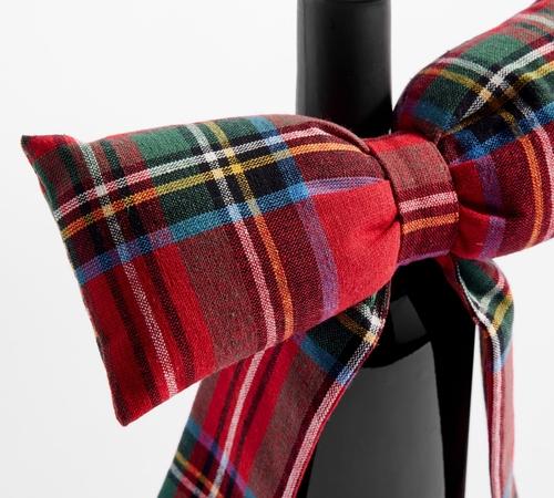 Stewart Plaid Wine Collar