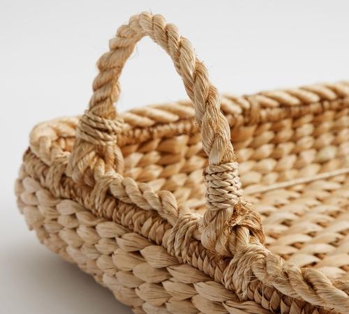 Handwoven Twisted Seagrass Tray