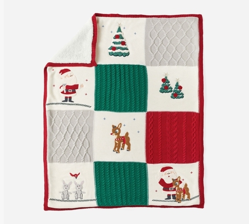 Rudolph® Heirloom Kid Throw Blanket