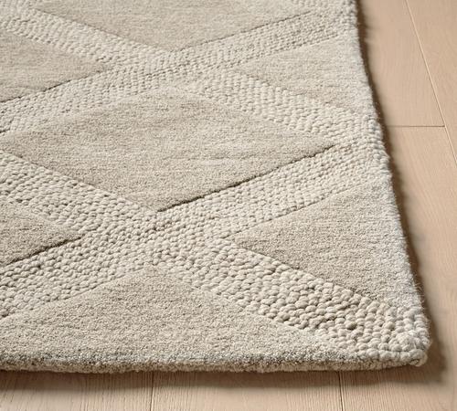 Chase Textured Hand Tufted Wool Rug