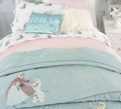 Disney Frozen Sateen Quilt & Standard Sham