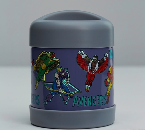 Marvel Glow-in-the-Dark Avengers Hot & Cold Container