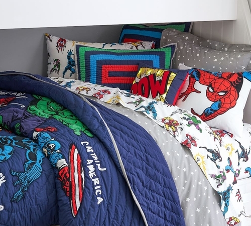 Marvel Quilt & Standard Sham