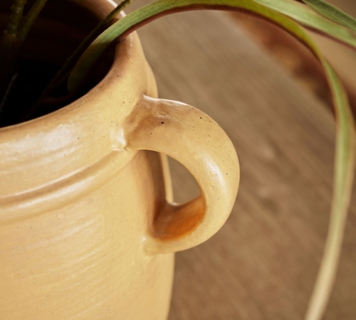 Handcrafted Lachman Crock Vases