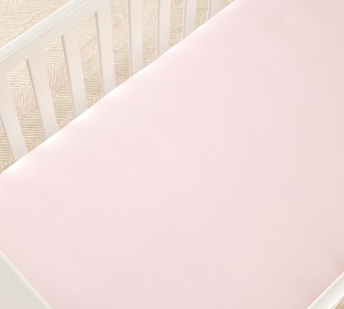 Super Soft Organic Sateen Crib Fitted Sheet