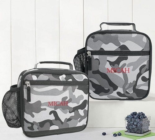 Mackenzie Solid Navy Backpack & Lunch Bundle, Set of 3