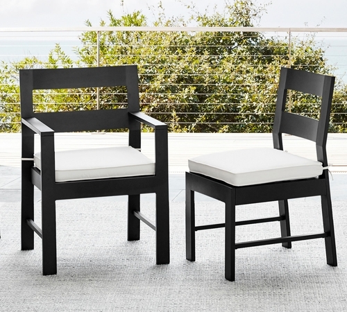 Malibu Metal Outdoor Dining & Armchairs