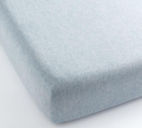 Classic Belgian Flax Linen Fitted Sheet